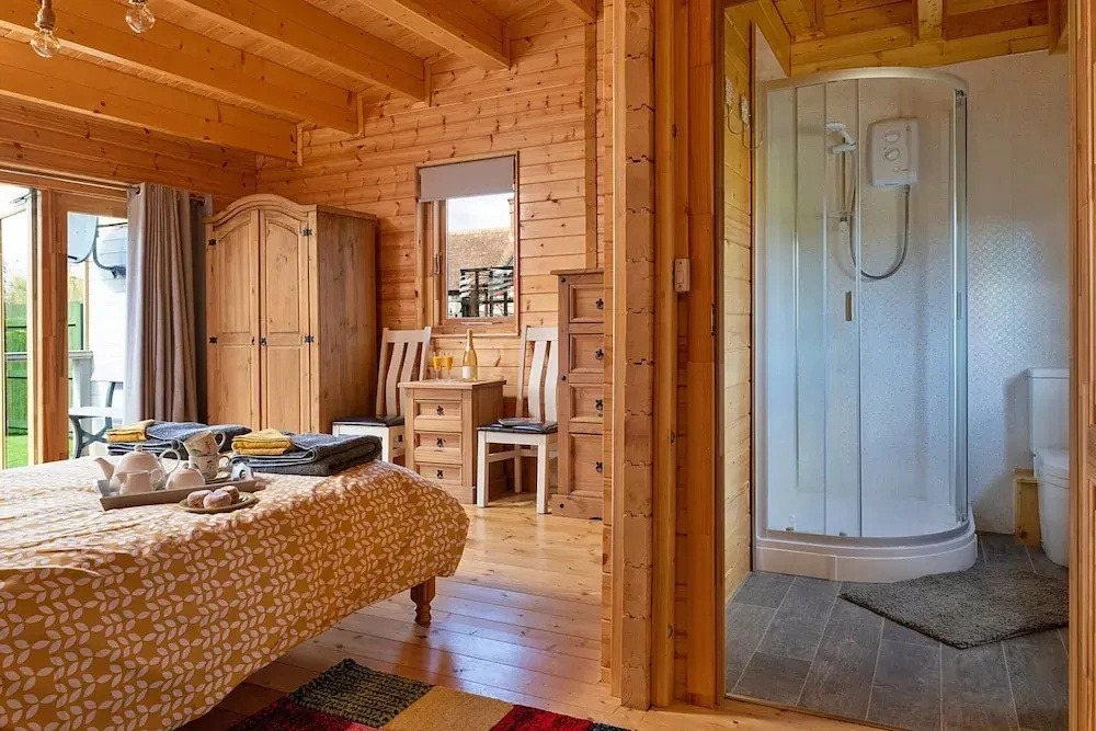 Lodge in Shropshire With Private Hot Tub