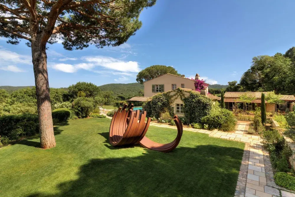 Villa With 6 Bedrooms in Gassin, With Wonderful sea View, Private Pool, Enclosed Garden