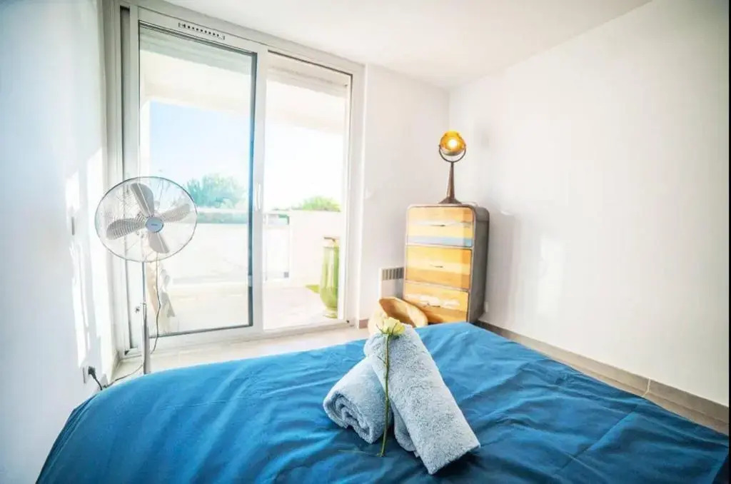 LE CALDERINI APPART - Face PLAGE WIFI et PARK Gratuit CALME - Résid Le Surcouf - CoHôteConciergerie La Grande Motte