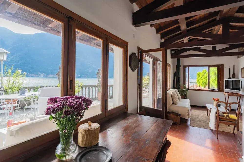 Terrace on Orrido di Nesso Waterfall by Rent all Como