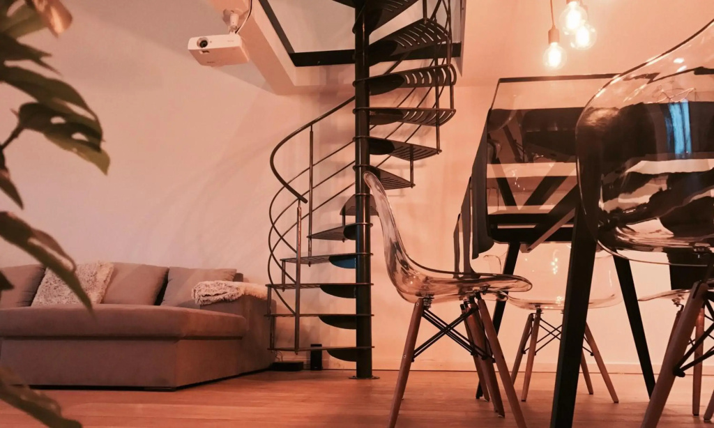 Luxury Loft Duplex Penthouse Of 190m2 & Free Parking