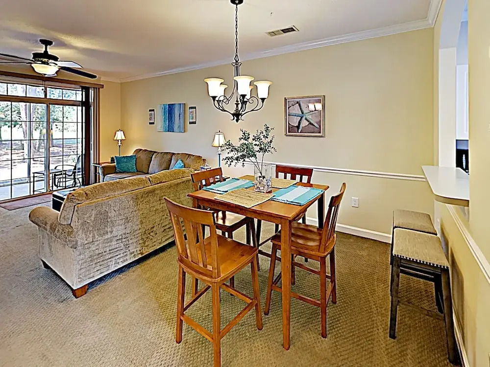New Listing! Coastal W/ Pools On Golf Course 2 Bedroom Condo