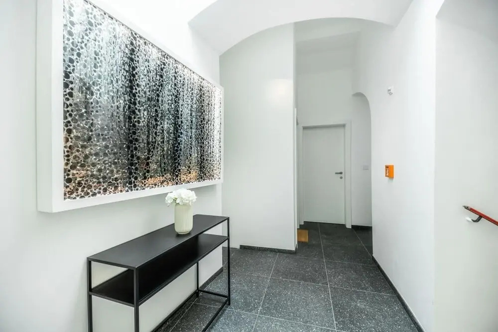 Deluxe Studio Art Collection With King Bed View and Air Conditioning in the old Town at the Danub