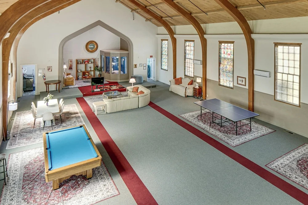 Walk to Clear Lake! Converted Church w/ Game Room