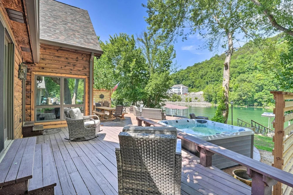 Spacious Lakefront Home w/ Private Dock!
