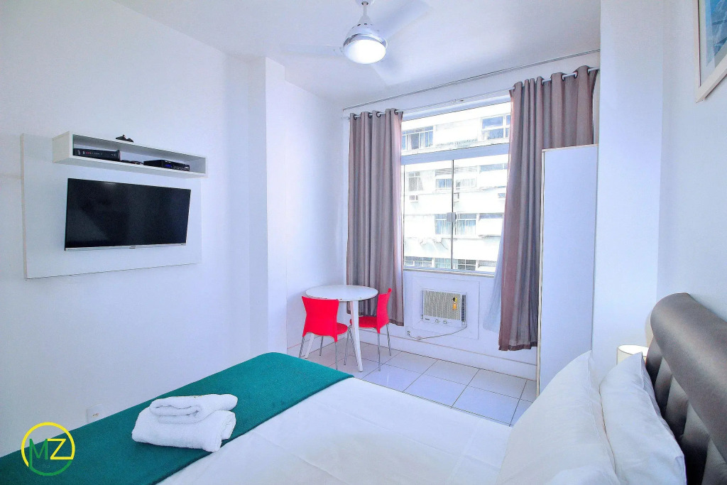 Studio Vista Mar Para 4 Pessoas Em Copacabana