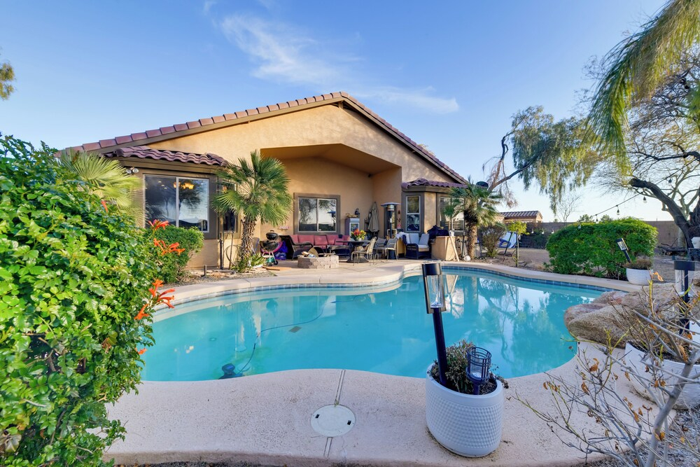 Outdoor Oasis w/ Private Pool! Casa Grande Escape