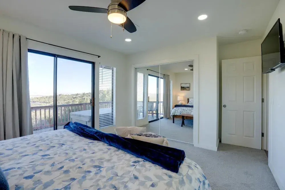 Hot Tub, Mountain Views: Scenic Prescott Home