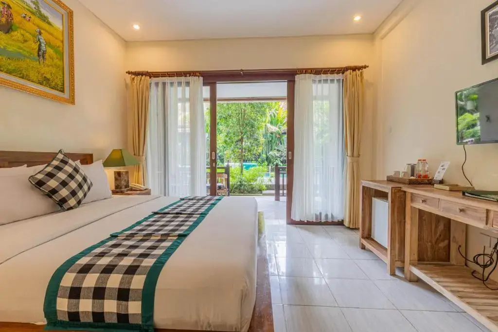 Двухместный номер Standard с видом на сад (двуспальная кровать) в Meruhdani Boutique Hotel Ubud