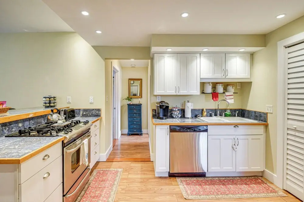 1 Block to Crescent Lake: Charming Home w/ Porch!