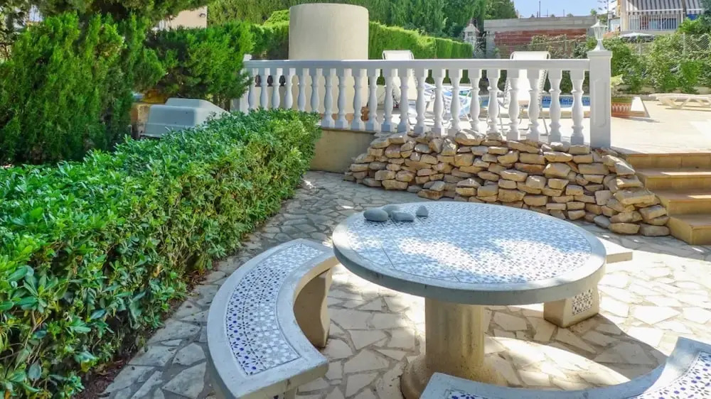 House With 3 Bedrooms in Calp, With Wonderful sea View, Private Pool,