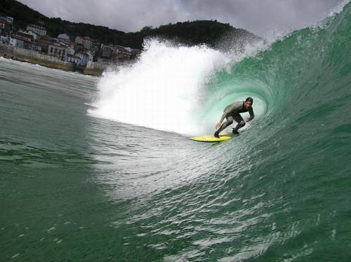 Mundaka Sea Flat
