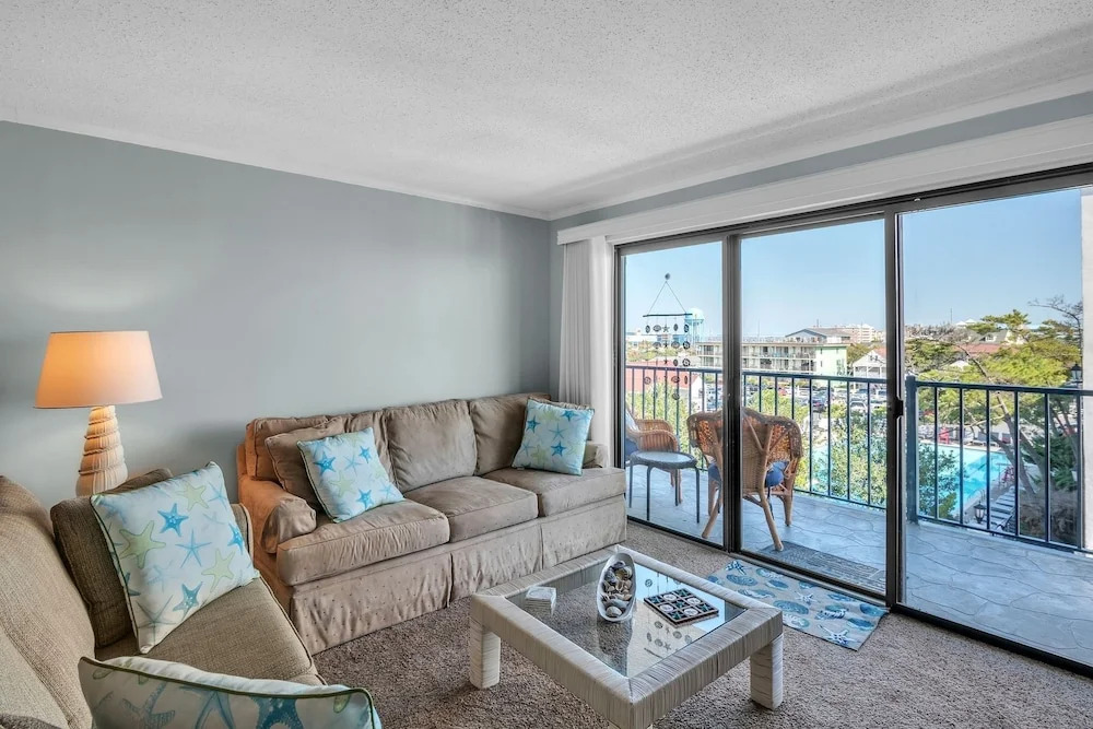Chic Ocean City Condo Steps From The Beach 2 Bedroom Condo by RedAwning