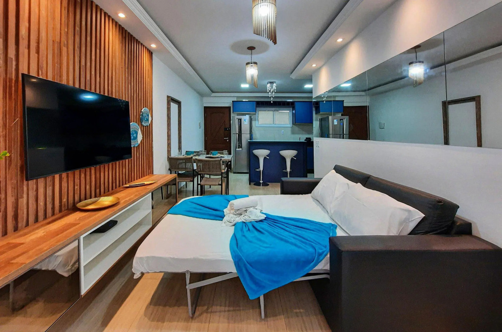 Moderno Studio 4 Pessoas 100m Mar Wifi Lava&seca Cozinha Completa   Beach Place