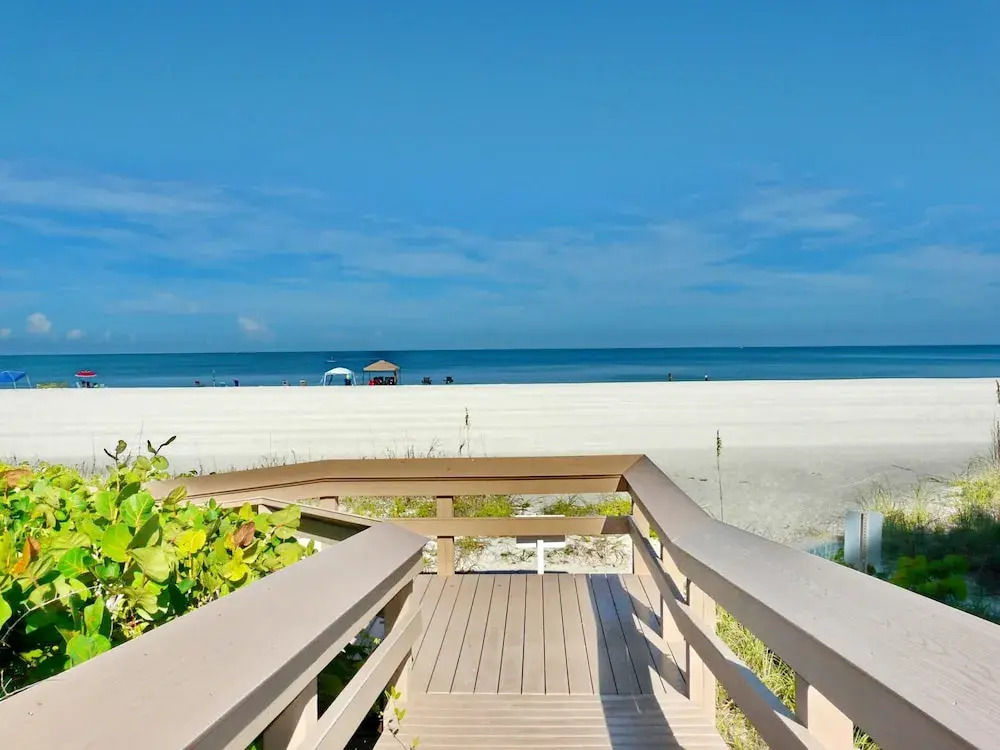 Relaxing Inland Condo With Pool and Steps to Beach