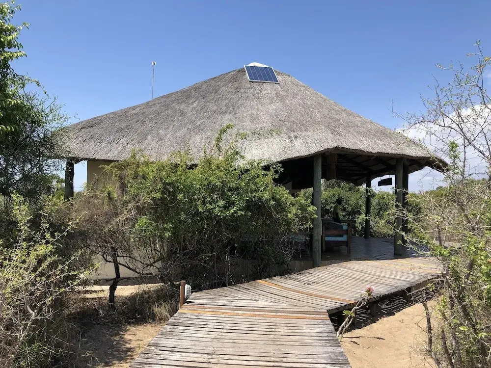 Saadani Safari Lodge - bush, river, beach