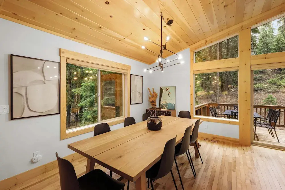 Modern Lake Tahoe Retreat Ski and Swim