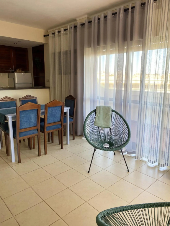 One bedroom appartement with city view shared pool and furnished garden at Vilamoura Quarteira 1 km away from the beach