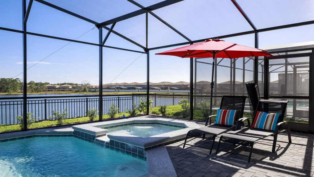 Lakeview 8BR Home Pool SPA Game Beside Clubhouse