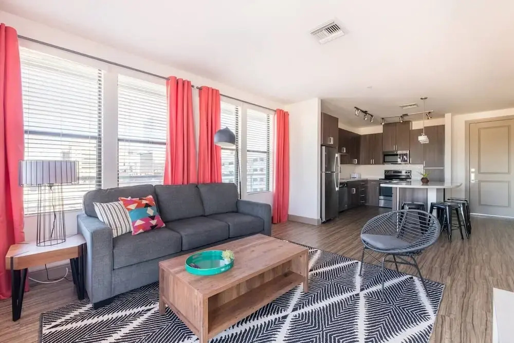 Modern Town Lake waterfront CozySuites in paradise