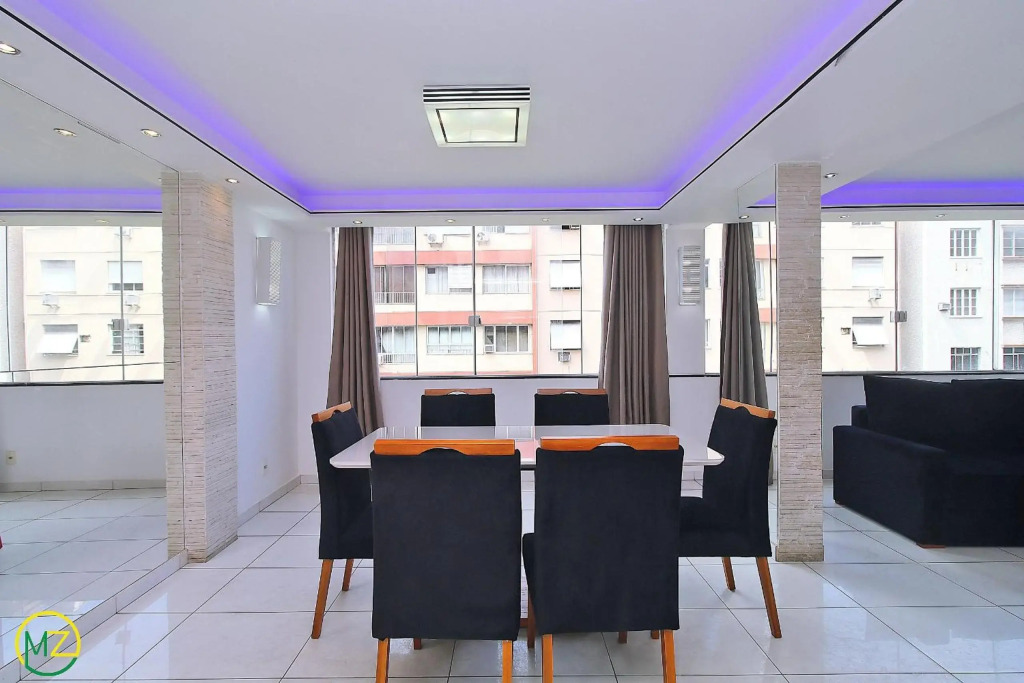 Apartamento moderno de 3 quartos para 8 pessoas com 3 suites em Copacabana!