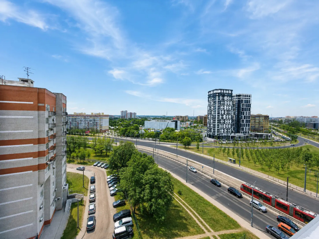 Дизайнерская квартира в современном жилом комплексе в Ново-Савиновском районе.