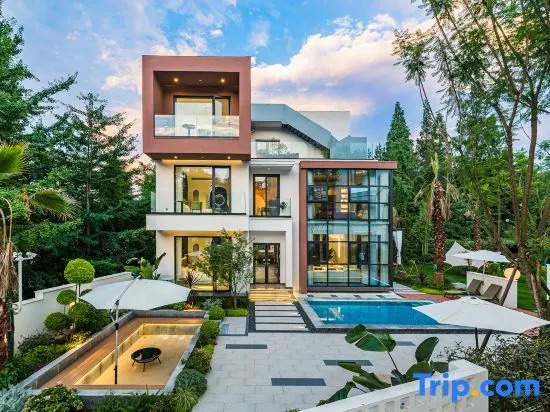 Guiyin Qingcheng Villa · Valley Garden Private Hot Spring Detached Villa