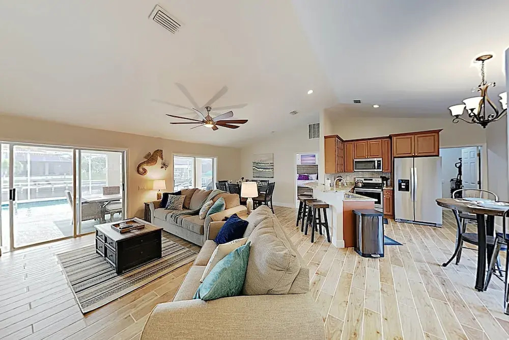 New Listing! Canal-front Getaway W/ Private Pool 3 Bedroom Home