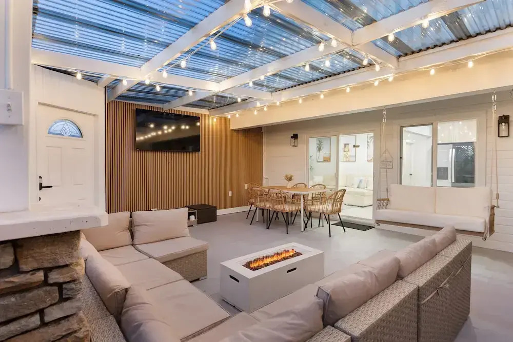 Steps to the Beach Firepit Patio Long-term Newport Beach Stay Coastal Cove