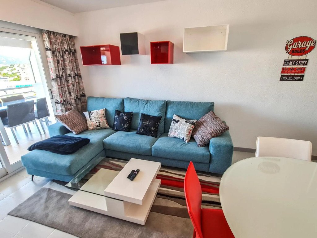 A017- Apartamento en primera línea de la playa Levante La Fosa con garaje