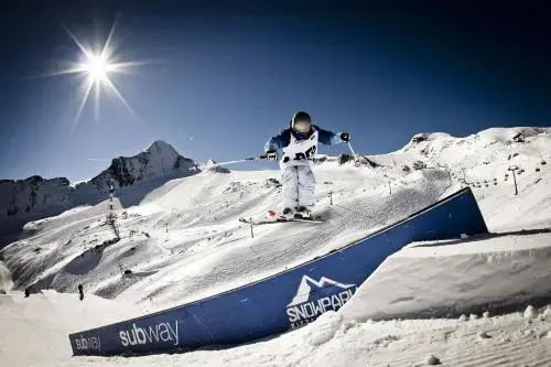 Chalet an der Piste