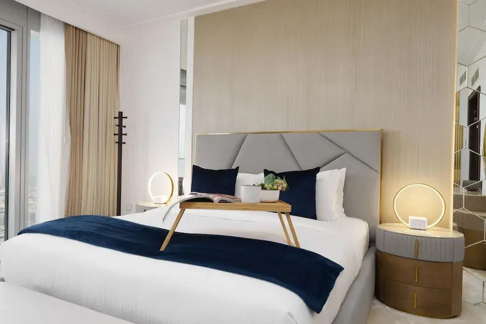 Maison Privee - Ultra Chic High-Floor Apt w/ Direct Burj Khalifa & Fountains Views
