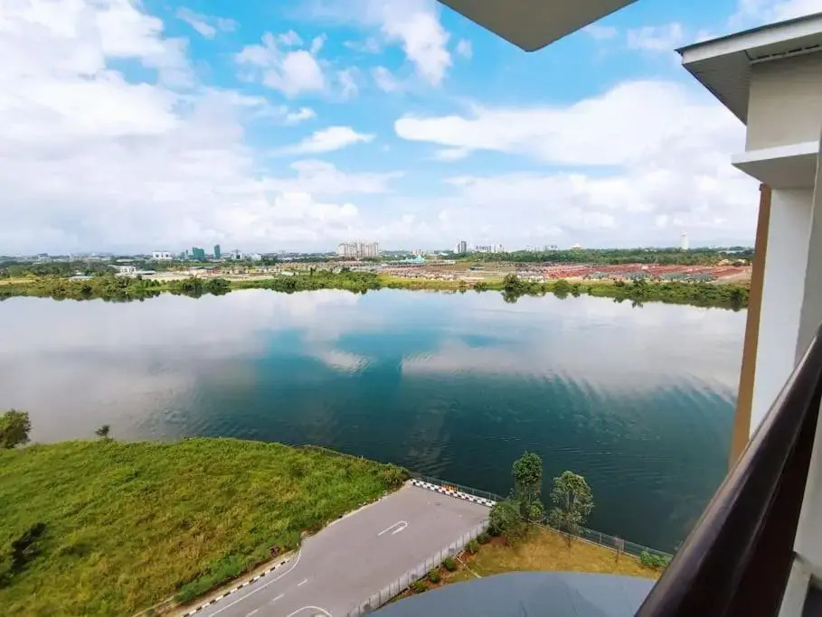 Muji homestay kuching scenic view 2 bedrooms entire apartment