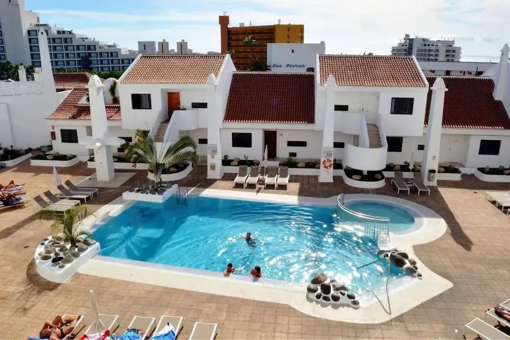 Apartment with 2 Bedrooms in Costa Adeje, with Wonderful Sea View, Shared Pool, Furnished Balcony - 700 M From the Beach