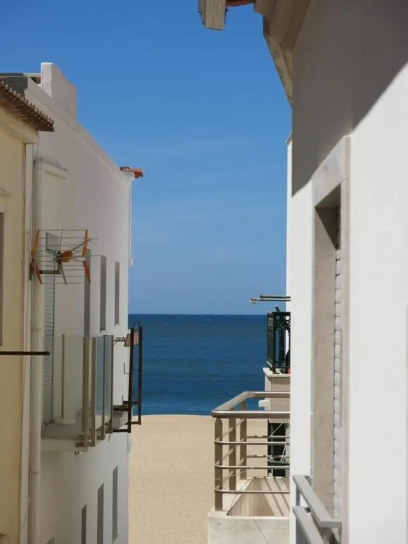 Apartment With one Bedroom in Nazaré, With Wonderful sea View, Furnished Garden and Wifi - Near the Beach
