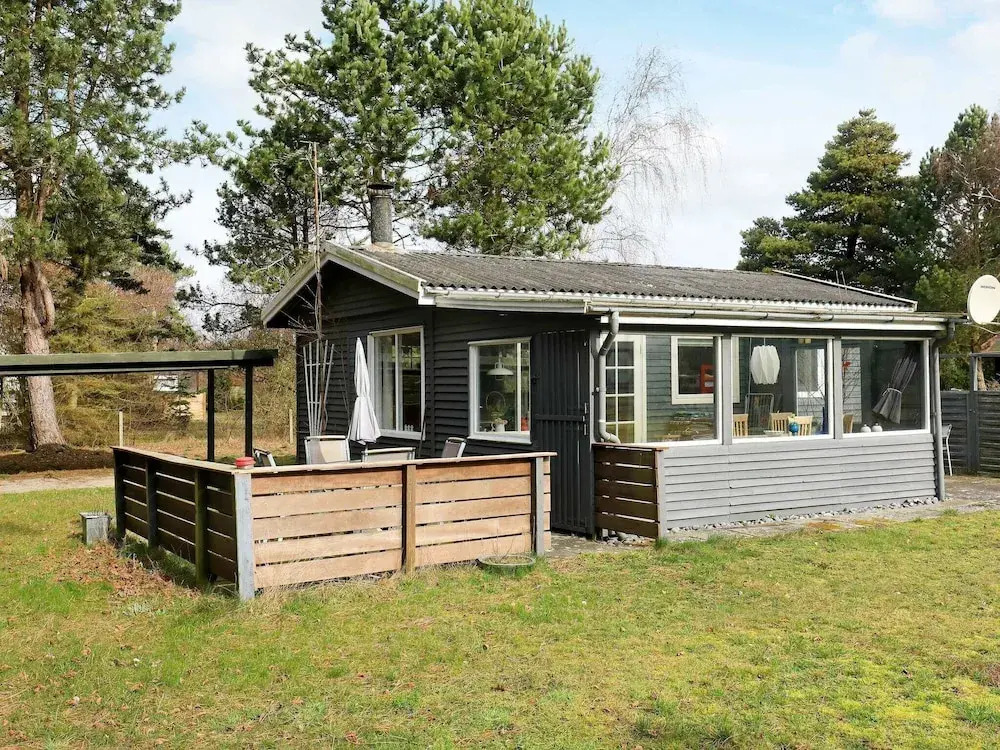 Wooden Holiday Home in Falster With Terrace