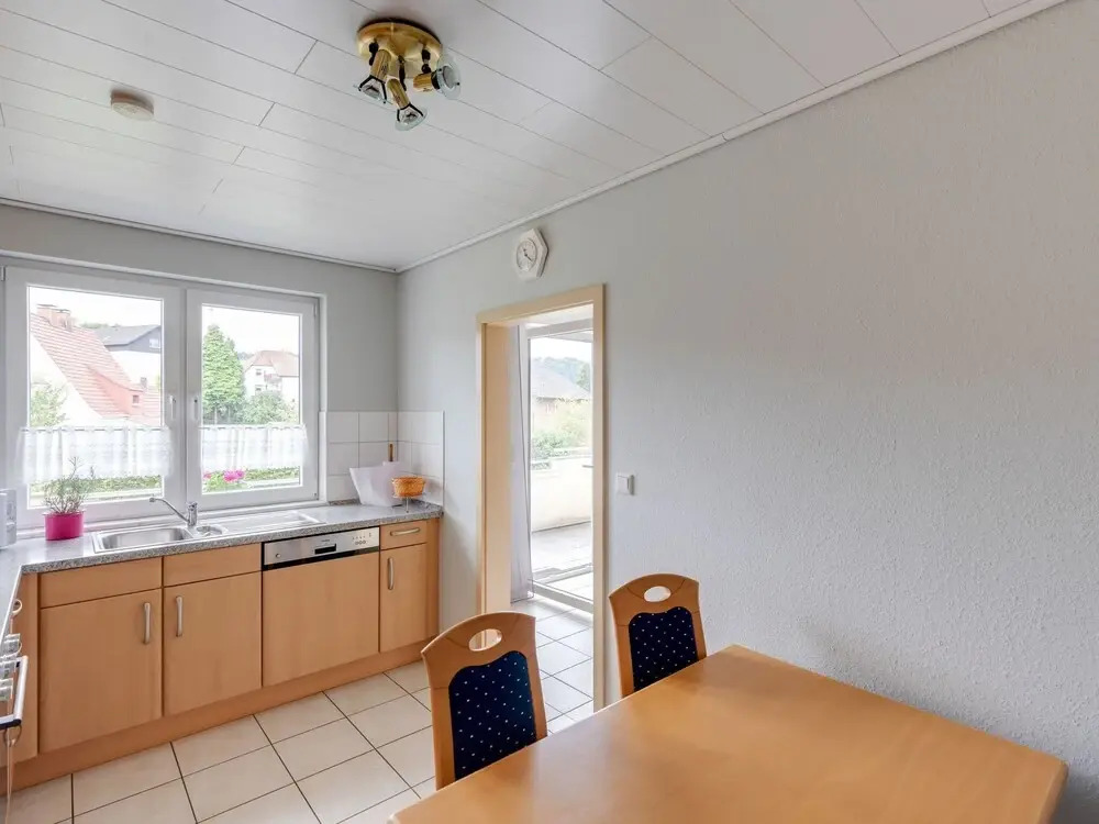 Pleasant Apartment in Altenbeken With Balcony