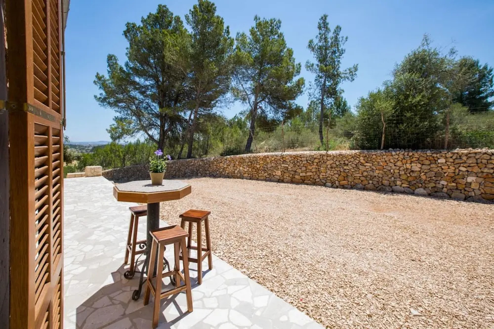 Sa Tanca in Sant Joan with Infinity Pool
