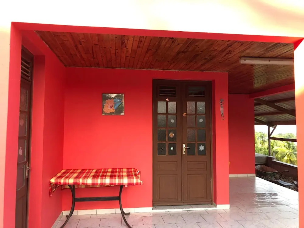 House with 2 Bedrooms in Le François, with Wonderful Sea View, Furnished Garden And Wifi - 6 Km From the Beach