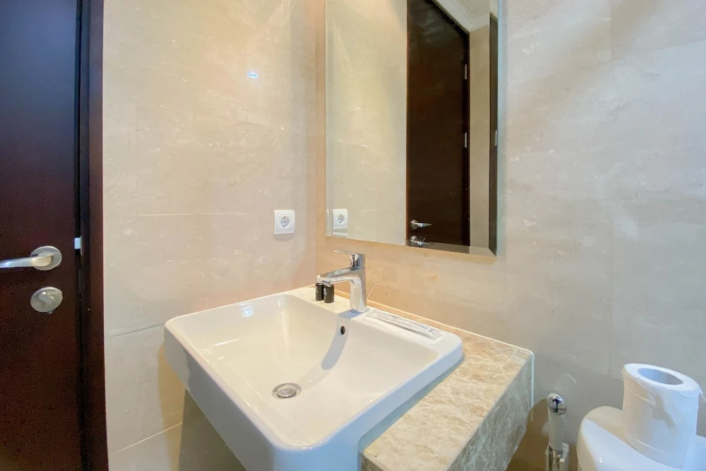 Spacious And Combined 2Br At Menteng Park Apartment