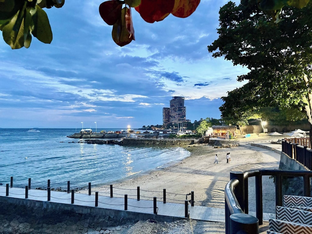 Pond & Sea View, Mactan Strait