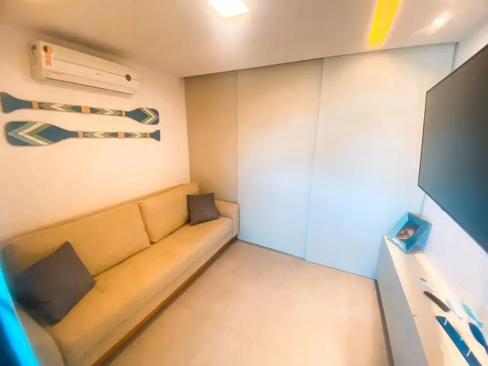 Flat Charmoso Vista Mar by La Playa