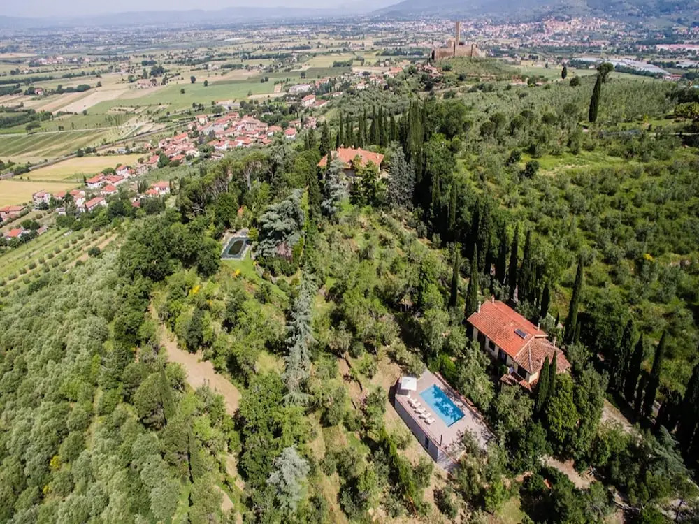 Tuscan Castle View Grand Villa