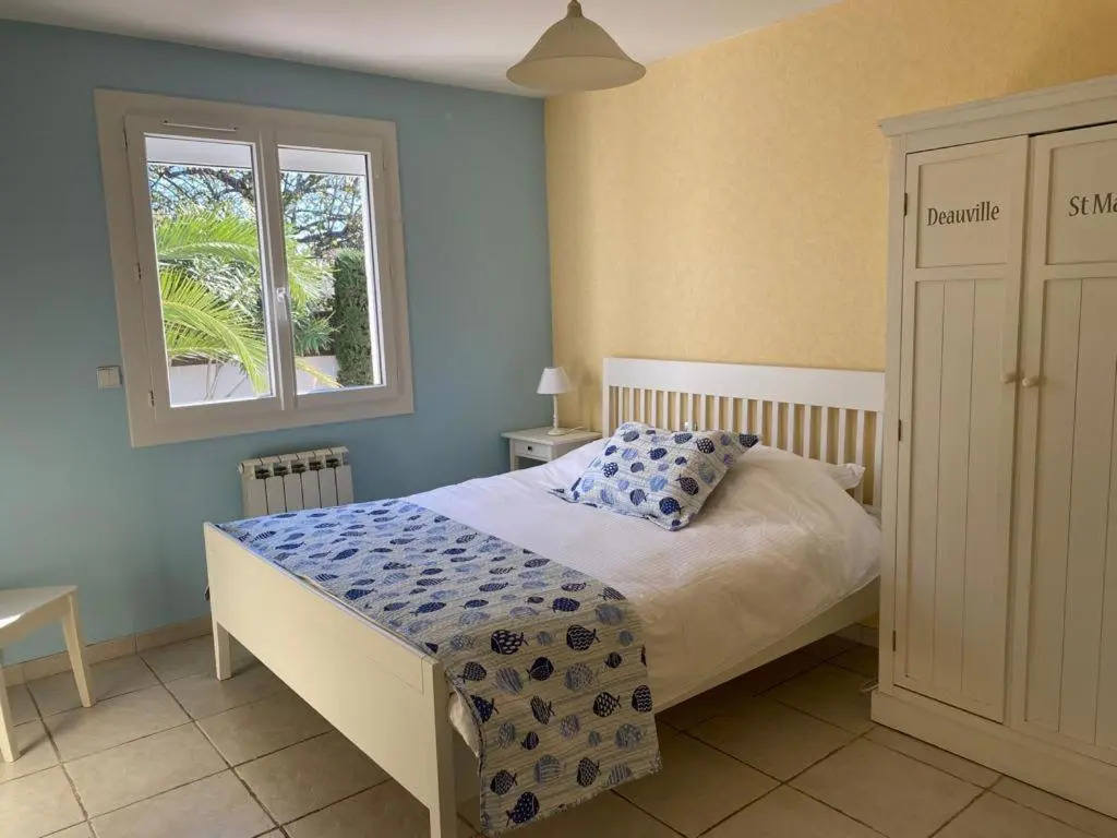 Belle villa spacieuse avec piscine privée, semi climatisée- 10 couchages, wifi, proche canal du midi et à 4 km de la mer LXPIN7