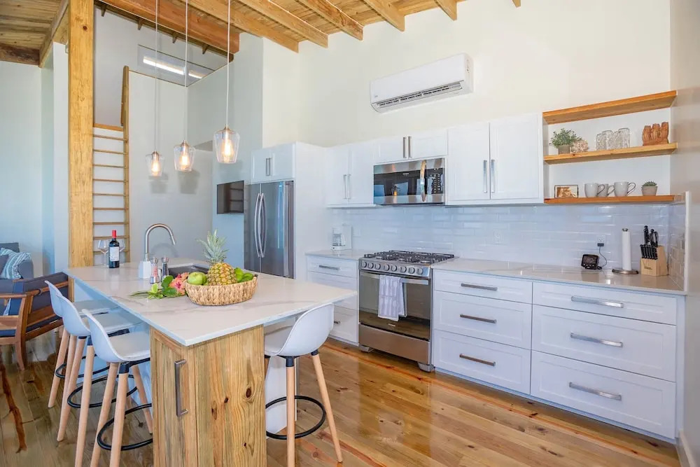 Awesome Over The Water Overlooking West End - Aire Agua 3 Bedroom Home by RedAwning