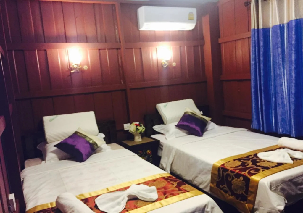Wooden hostel