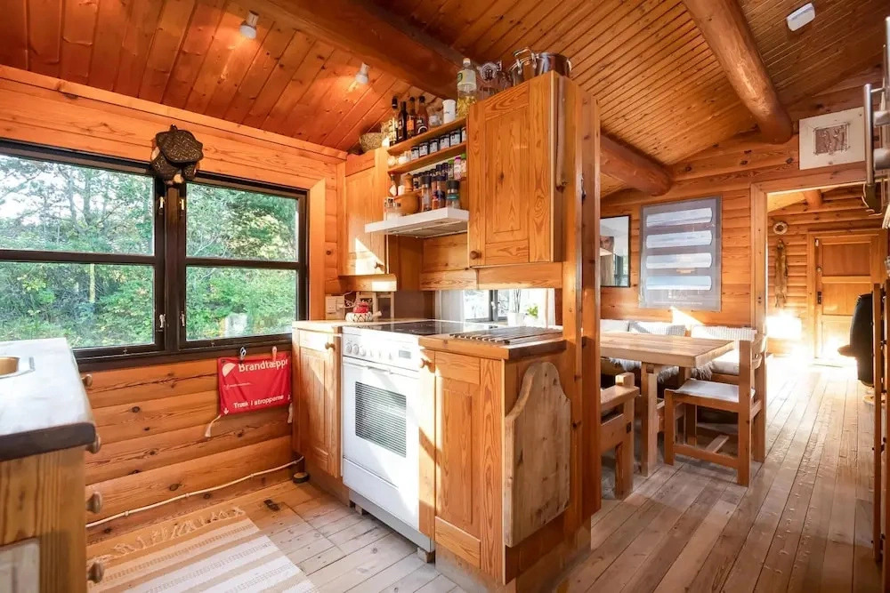 Charming Norwegian Log Cabin in Skagen Cozy Retreat Awaits