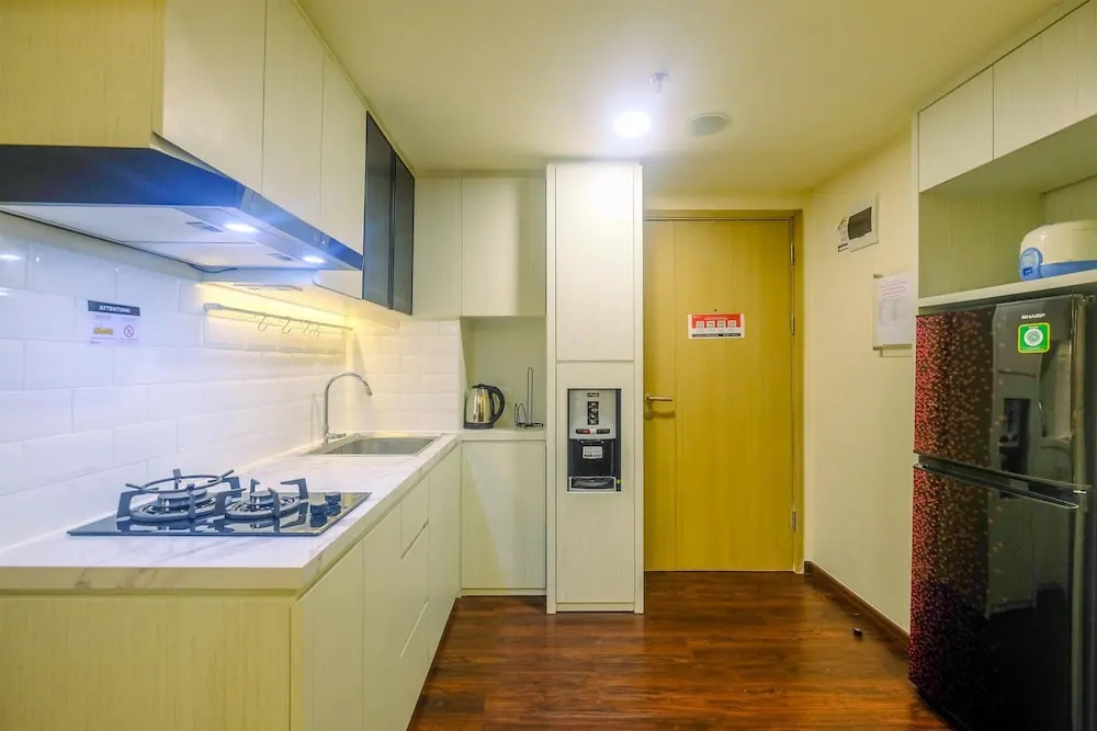 New Furnished and Minimalist 2BR + 1 Office Room at Meikarta Apartment