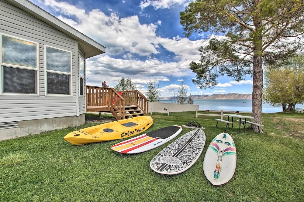 Spacious Family Home w/ Kayak + Deck on Bear Lake!