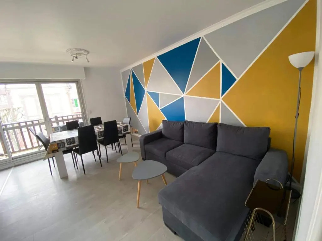 Cabourg centre, appartement pour 5 personnes à 100m de la mer